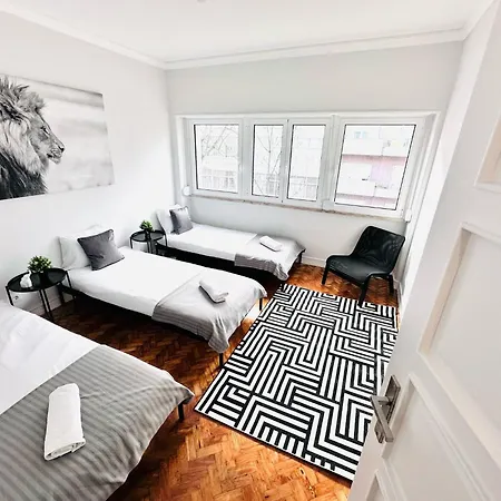 Quarto em Acomodações Particulares Crespo House Ii Fantastic E